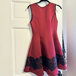 Perfect red dress for the holidays!